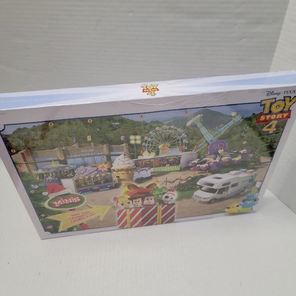New Toy Story 4 Advent Calendar 14 Mini Figures Stickers Tree Woody Jessie Gabby - Picture 5 of 12